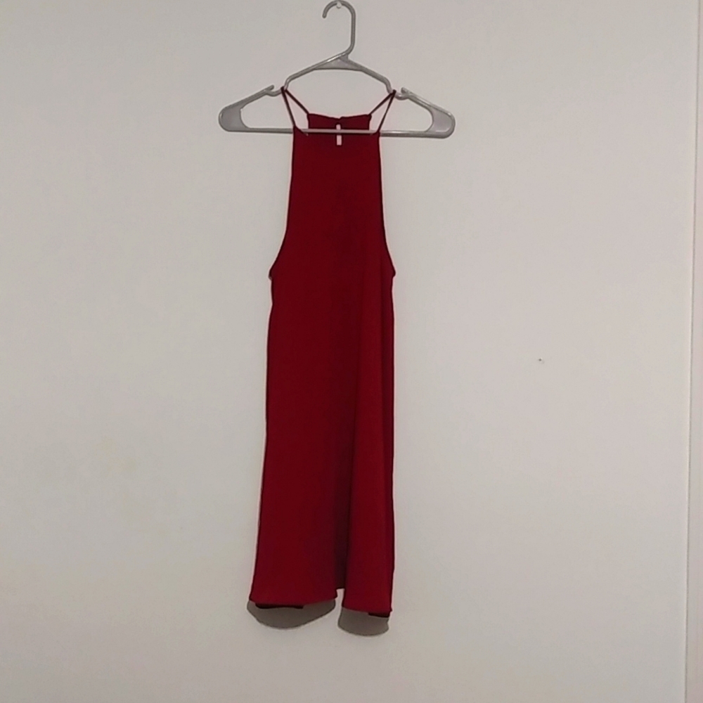Red dress